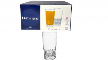 Набор стаканов высоких Quadrille 330мл 6шт Luminarc P5187