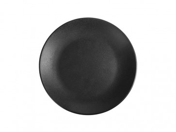 Тарелка круглая 240мм Porland 187624/Bl черная-3