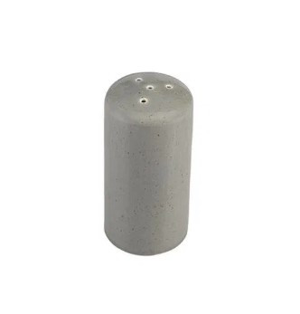 Солонка 5х10см Porland 304910/DG s темно-серая фарфор-1
