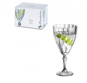Набор бокалов для вина Diamond 300мл 6шт Pasabache 44777