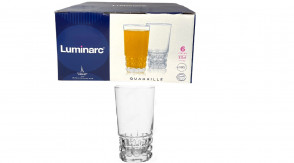 Набор стаканов высоких Quadrille 330мл 6шт Luminarc P5187