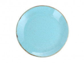 Тарелка круглая 280мм Porland 187628/T бирюзовая-2