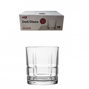 Набор стаканов низких для виски Шеффилд 340мл 6шт Helios Y2041-2