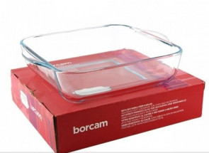 Форма для запекания Borcam 32х28х6см стеклянная Pasabahce 59024-1