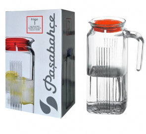 Кувшин Frigo 1,0л с крышкой Pasabache 80050 стеклянный