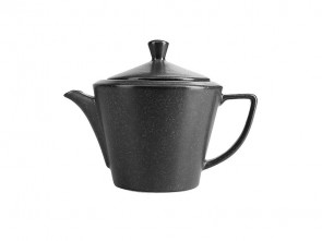 Чайник с крышкой 500мл Porland 938405/Bl черный фарфор-1