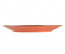 Тарелка круглая 240мм Orange Porland 187624/O оранжевая фарфор-3