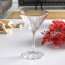 Набор бокалов для мартини Elysia Golden touch 220мл 4 шт Pasabache 440328G-3