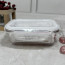Судок прямоугольный для хранения продуктов 1030мл с крышкой BXW-101 стеклянный-1