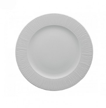 Белая тарелка из фарфора Kutahya EM2030(BE2030)