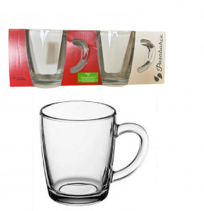 Кружка с ручкой для Irish Coffe 230мл 2шт Pasabahche 55141-3