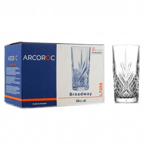 Набор стаканов Arcoroc Broadway 380мл 6шт