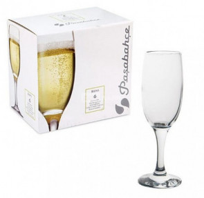 Pasabache 44419 набор бокалов для шампанского  Bistro 190мл 6 шт