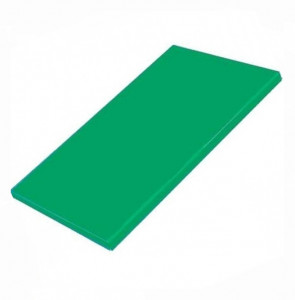 Профессиональная доска разделочная Helios 6930/4 зеленая пластик