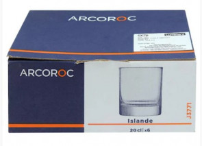Набор стаканов Islande 200мл 6шт Arcoroc J3771-2