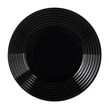 Тарелка обеденная Luminarc Harena Black L7611 черная 25cм