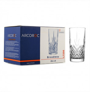 Набор стаканов Arcoroc Broadway 280мл 6шт