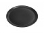 Тарелка для пиццы круглая 200мм Porland 162920/Bl черная-1