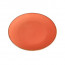 Тарелка круглая 180мм Orange Porland 187618/O оранжевая фарфор-2
