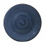 Тарілка d265мм,кругла форма,"Глибокий синій"