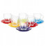 Сервиз чайный Carina Rainbow 12 предметов Luminarc N4217 стекло