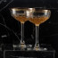 Набор бокалов для шампанского Timeless Golden touch 255мл 4шт Pasabahce 440236G-1
