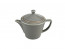 Чайник с крышкой 500мл Porland 938405/DG темно-серый фарфор-3