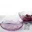 Тарелка для фруктов Эдельвейс пинк 220мм P110F стекло-2