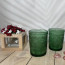 Набор стаканов зеленых низких для виски Винтаж грин 325мл 6шт Helios KB040-1AG