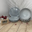 Сервиз столовый Diwali Granit Marbre 19 предметов Luminarc Q0217 стеклокерамика -1