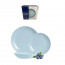 Сервиз столовый Diwali Paradise Blue 12 предметов Luminarc V6214-3